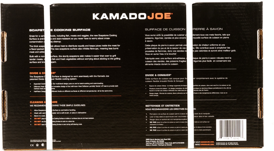 Kamado Joe Half Moon Soapstone  - Classic Joe ®  2